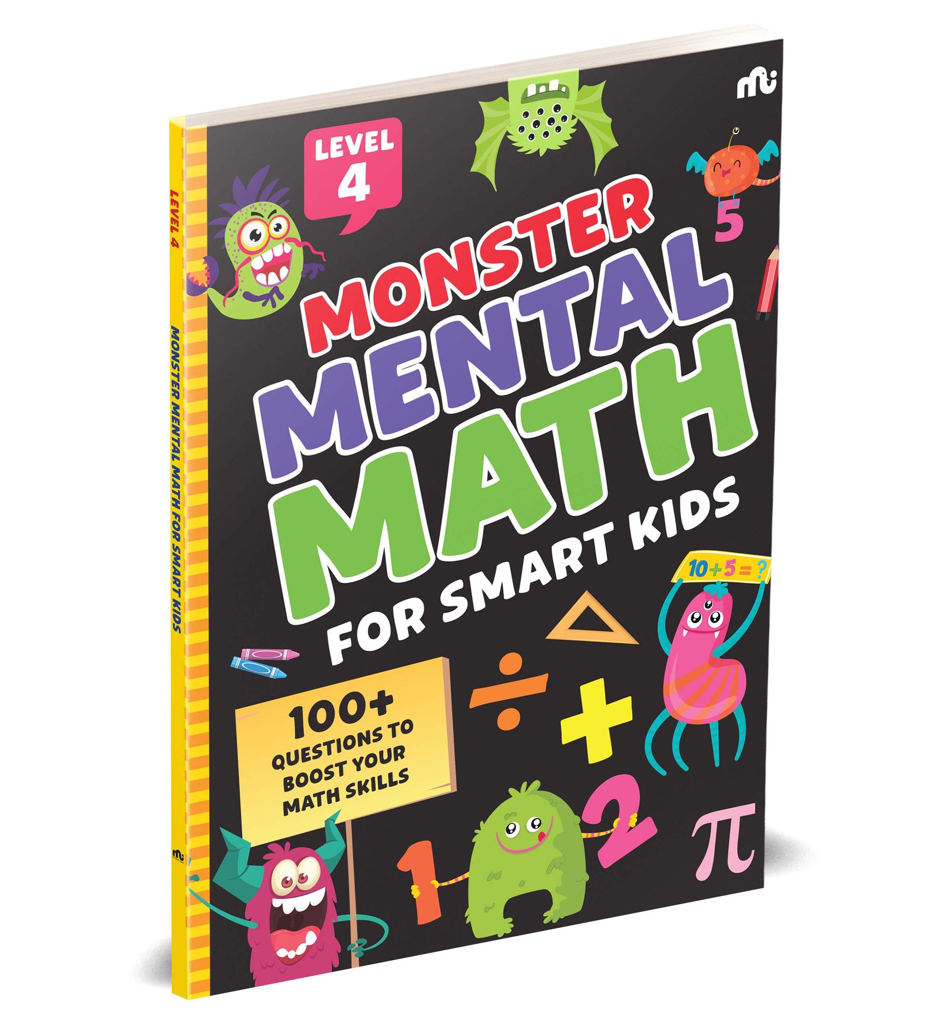 Monster Mental Math For Smart Kids Level 4