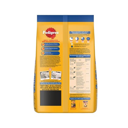 Pedigree Chicken & Vegetables Adult Dry Dog Food 1kg Pedigree Chicken & Vegetables Adult Dry Dog Food 1kg