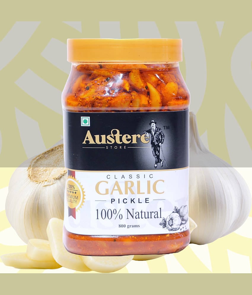 Austere GARLIC Vegetable Pickle 800 g