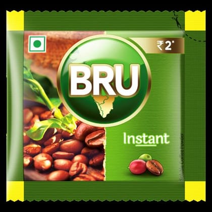 Bru Coffee Pure Rs.2/-