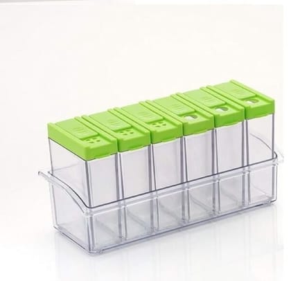 SPICE RACK 6 LID CONTAINER SET
