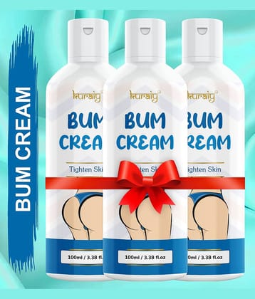 KURAIY Hips Enlargement Cream Effective Hip Lift Up Compact Tighten Body Care Pack Of 3