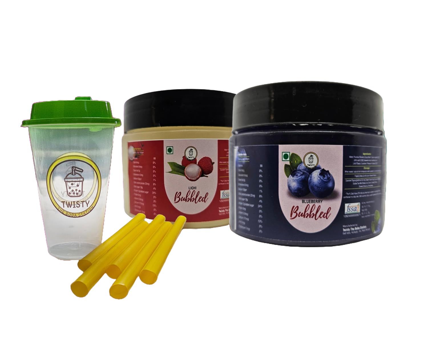 Popping Boba Two Flavoured Combos