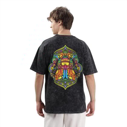 Namaste - Stone Wash | Oversized T-Shirt-S