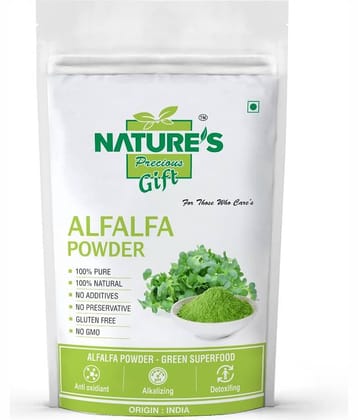 Nature's Gift Alfalfa Powder 500 gm Vitamins Powder