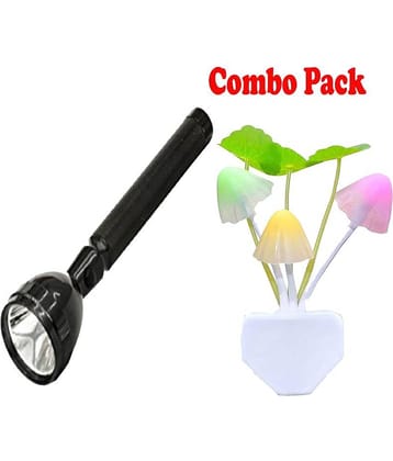 Stylopunk 2W Flashlight Torch ST03 Free Night lamp - Pack of 2