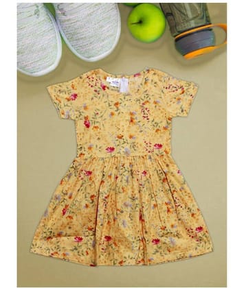 Me N My CLOSET 100% Cotton A-line For Girls ( , Multi )