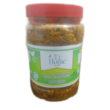 Green Chili Pickle - 400 gm