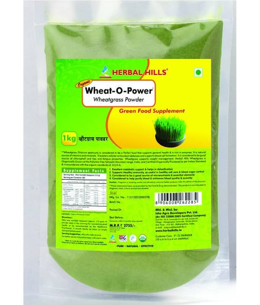 Herbal Hills Wheat-O-Power - 1 kg  Powder 1000 gm