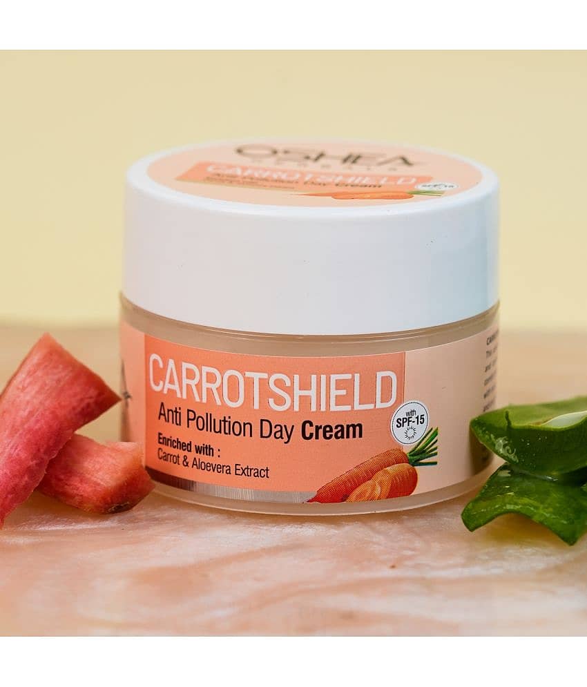 Oshea Herbals Carrotshield Anti-Pollution Day Cream 50Grams
