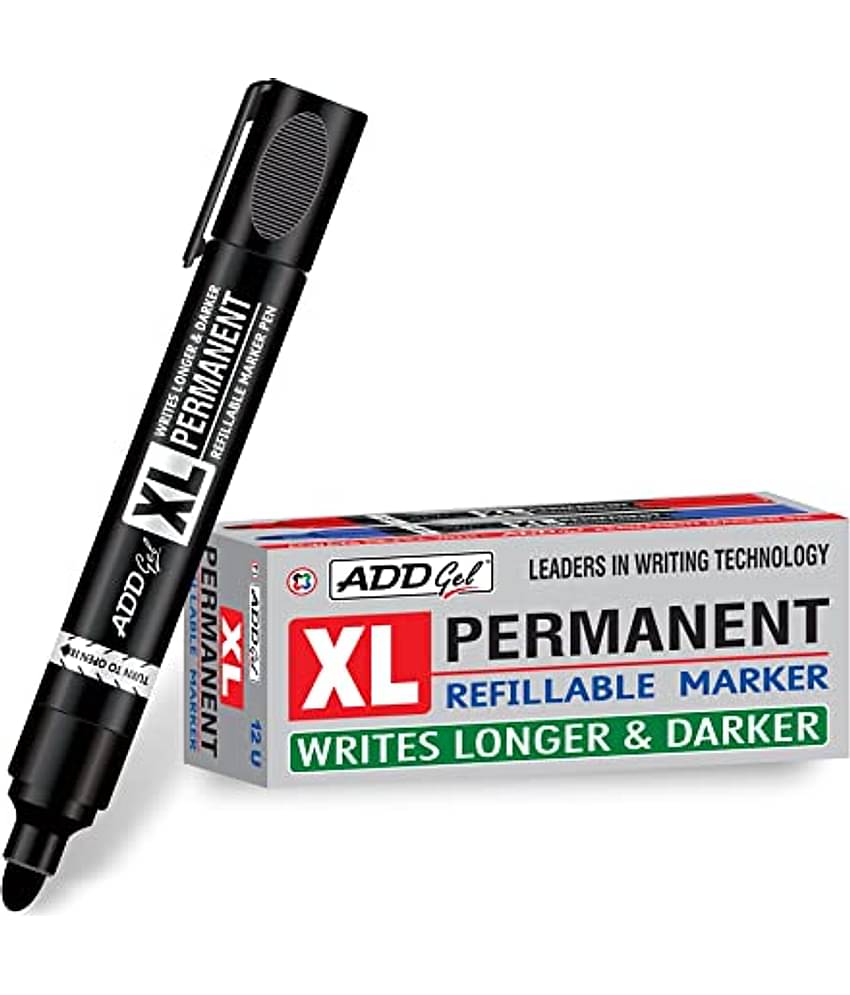 Add Gel XL Black PERMANENT MARKER