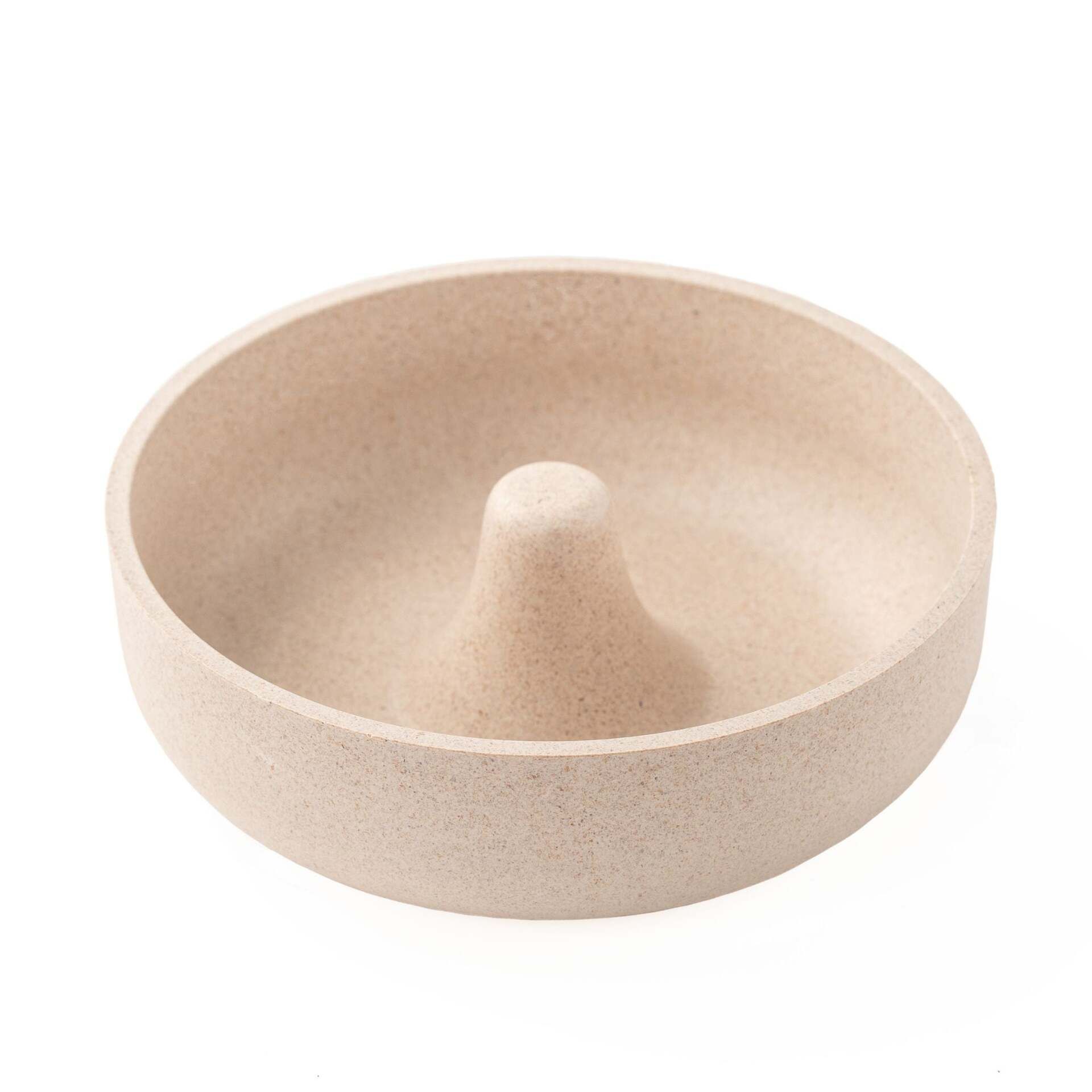 Rice Husk Bubble Bowl Big - 900 ML-SOFT BEIGE / 1