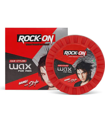 Rockon Hair Wax 125g| Provides Strong Hold & Natural Shine for All Hair Types