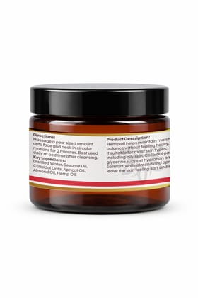 Calming Repair Cream | Hemp Seed Oil | Honeysuckle | Soothe | Comfort | Rebalance