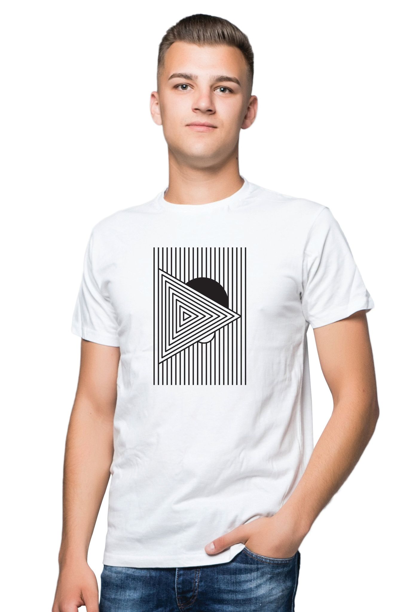 Geometric Illusion-S / White