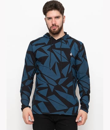 Emerald Pack of 1 Cotton Blend Regular Fit Men's T-Shirt ( Navy )