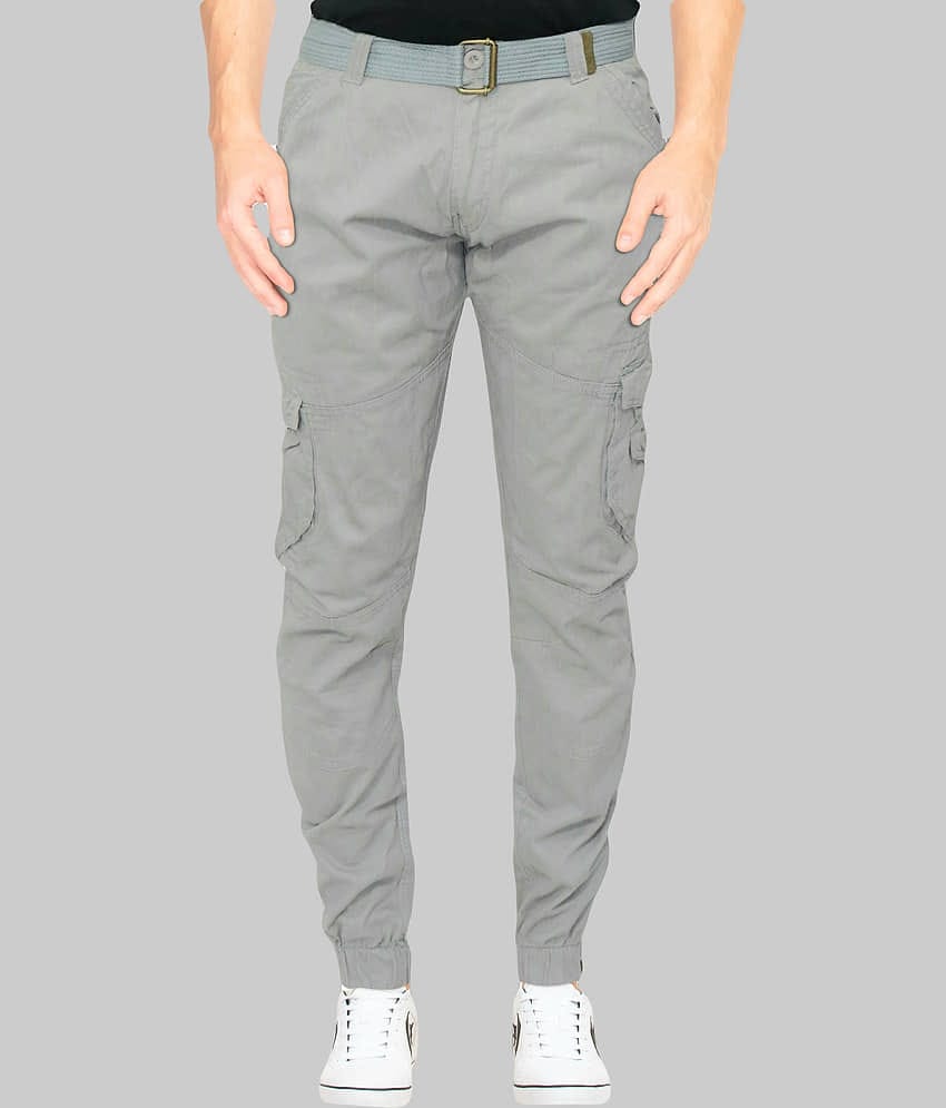 Urban Legends Regular Flat Men's Cargos - Dark Green ( Pack of 1 )