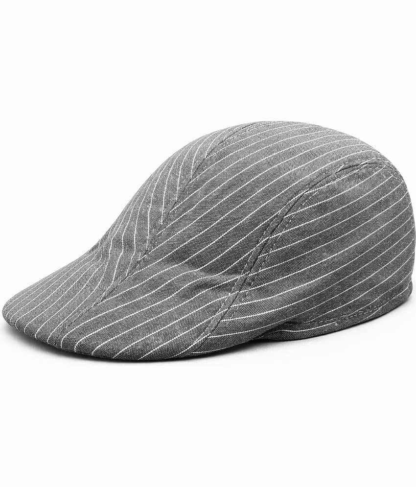 Zacharias Pack of 1 Polyester Men's Cap ( Black )