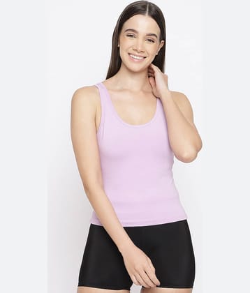 La Intimo Pack of 1 Cotton Lycra Spaghettis ( Purple )