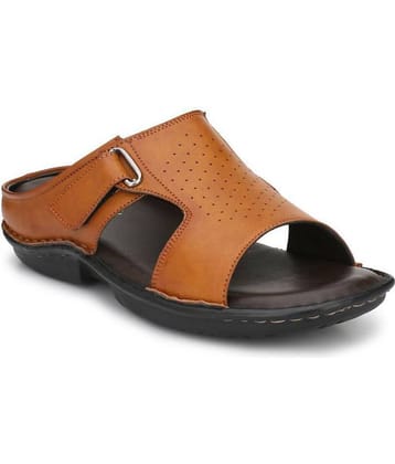 SHENCES Tan Flip Flops