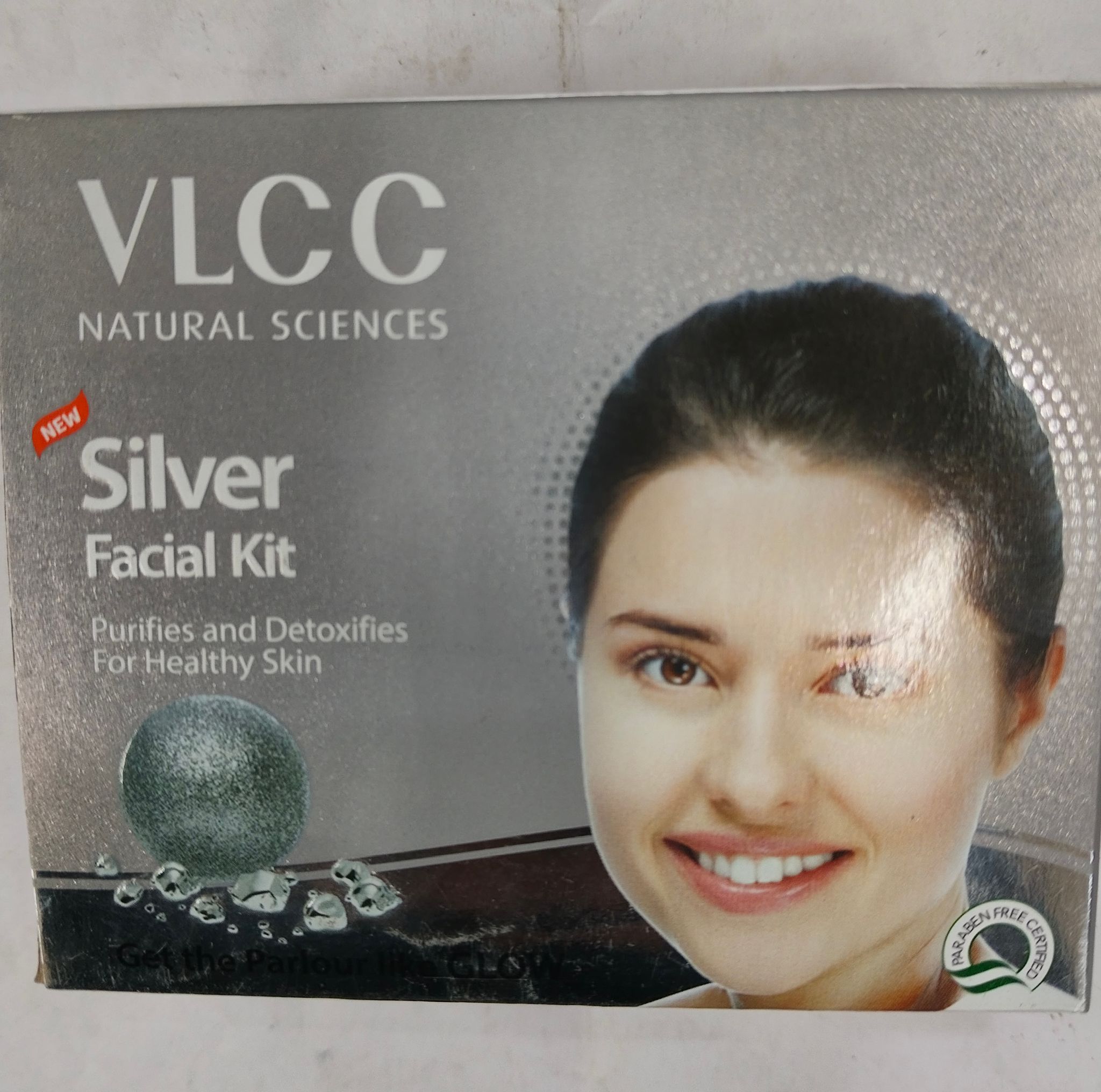Vlcc silver facial kit purifies and detoxifies for healthy skin 