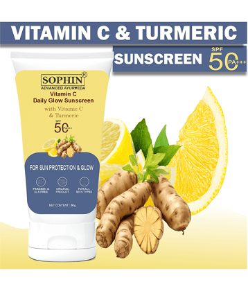 SOPHIN SPF 50 Sunscreen Cream For All Skin Type ( Pack of 1 )