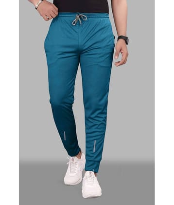 Gazal Fashions - Teal Polyester Men's Trackpants ( Pack of 1 )