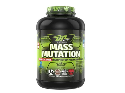 DN Mass Mutation, 5 Lbs, Chocolate, High Protein High Carb Mass Gainer, 45g Of Protein & 1000+ Kacl Per Serving With Testo Boost Matrix 8000 Mg Cgt Bcaa Complex, Accelerate Post Workout Recovery… DN Mass Mutation, 5 Lbs, Chocolate, High Protein High Carb Mass Gainer, 45g Of Protein & 1000+ Kacl Per Serving With Testo Boost Matrix 8000 Mg Cgt Bcaa Complex, Accelerate Post Workout Recovery…