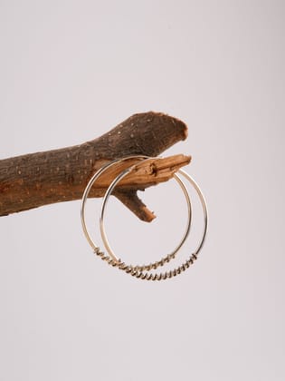 Silver Hoops(2)