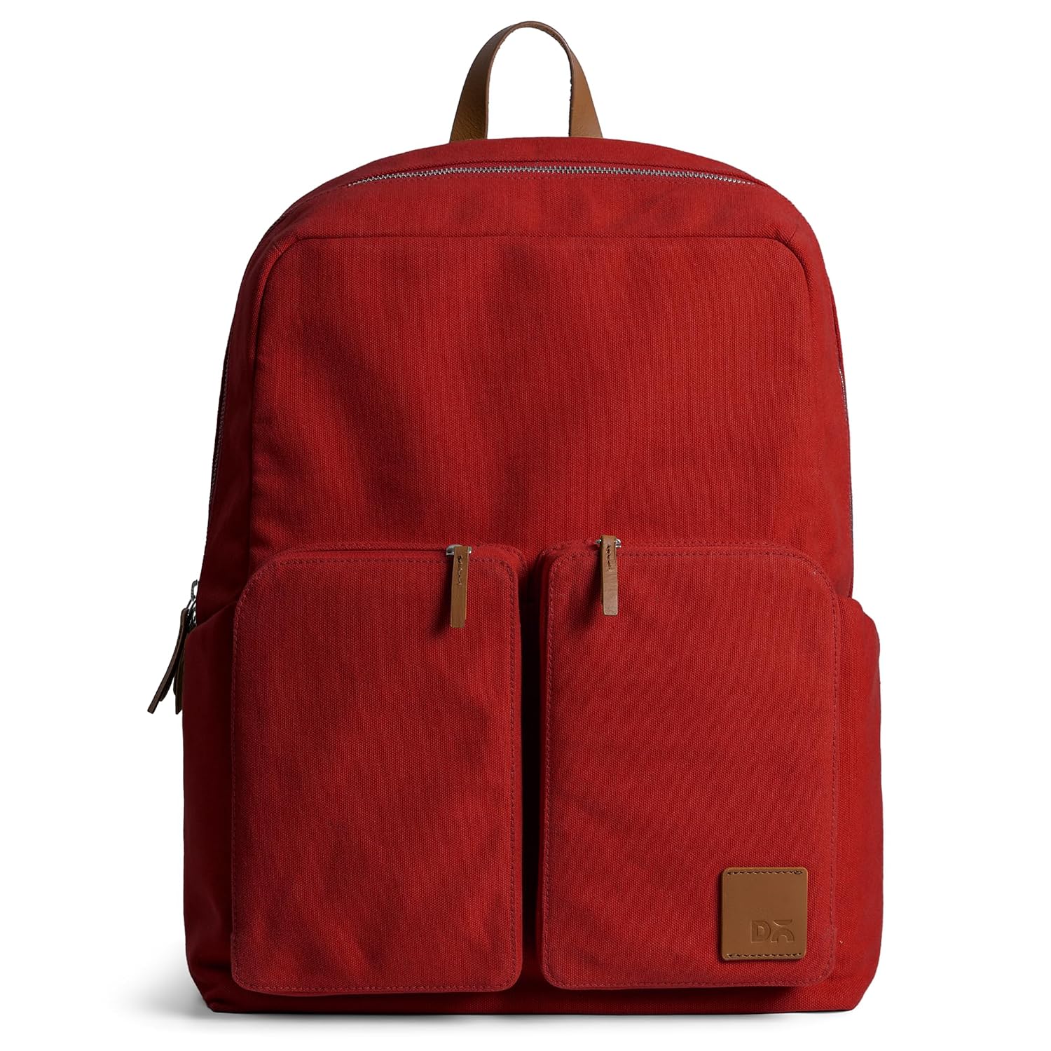 DailyObjects Field Backpack | Casual Laptop Bag with Luggage Sleeve | Unisex Travel Backpack | Made of Durable Canvas Material | Zippered Compartments with Pockets