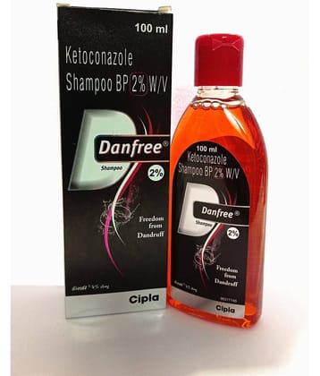 DANFREE 2% ANTI DANDRUFF SHAMPOO ( PACK OF 1) Baby Shampoo 100 ml ( 1 pcs )