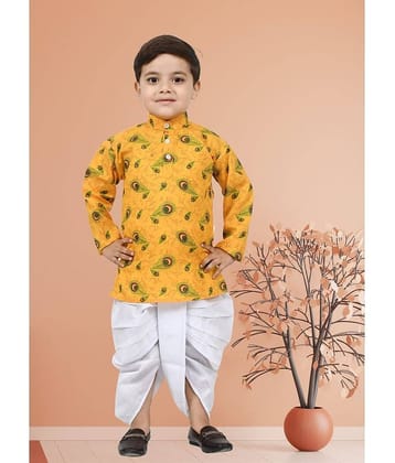 Arshia Fashions Kids Traditional Ethnic Festival Wear Dhoti Kurta Set For Baby Boys
