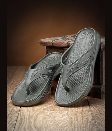 Bersache Grey Men's Thong Flip Flop
