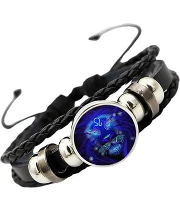 Fadiso Fashion Black Bracelet ( Pack of 1 )