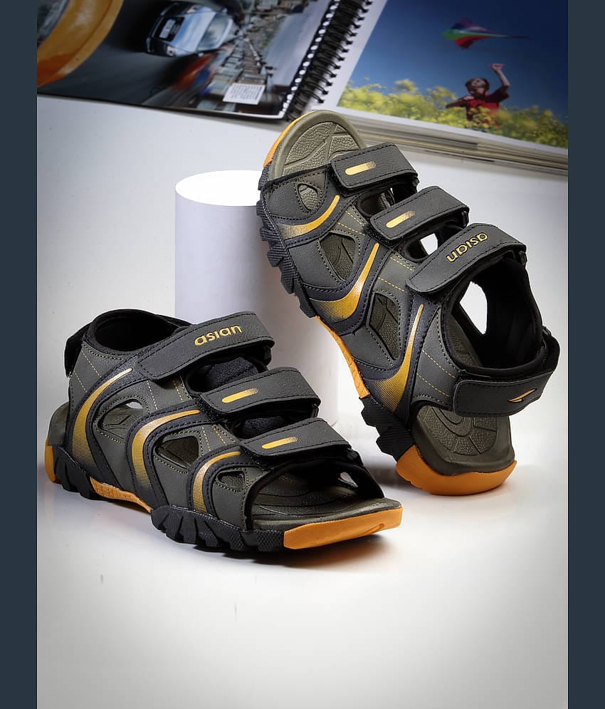 ASIAN - Mustard Men's Sandals