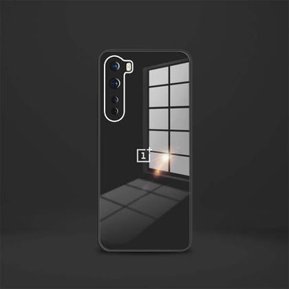 OnePlus Nord Aqua Square Tempered Glass Case-Black