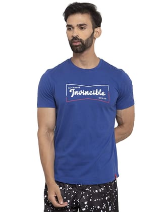Invincible Men’s Quality Goods Scoop Tee-Royal Blue / S