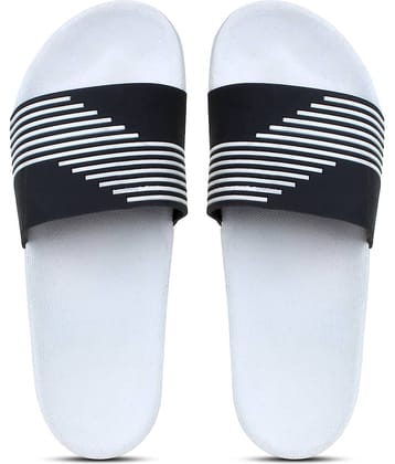 Pampy Angel - White Men's Slide Flip flop
