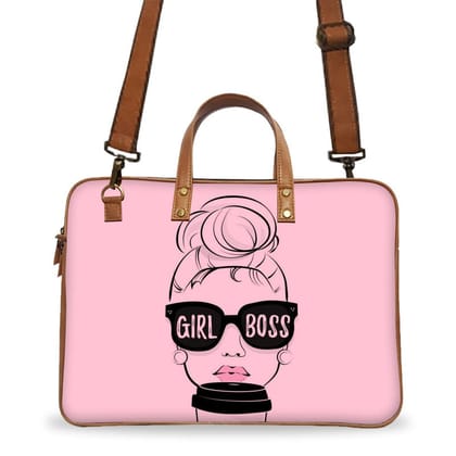 Girl boss Deluxe Laptop Bag