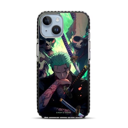 Roronoa Zoro 2.0 One Piece Anime iPhone 14 Stride Phone Case-Stride