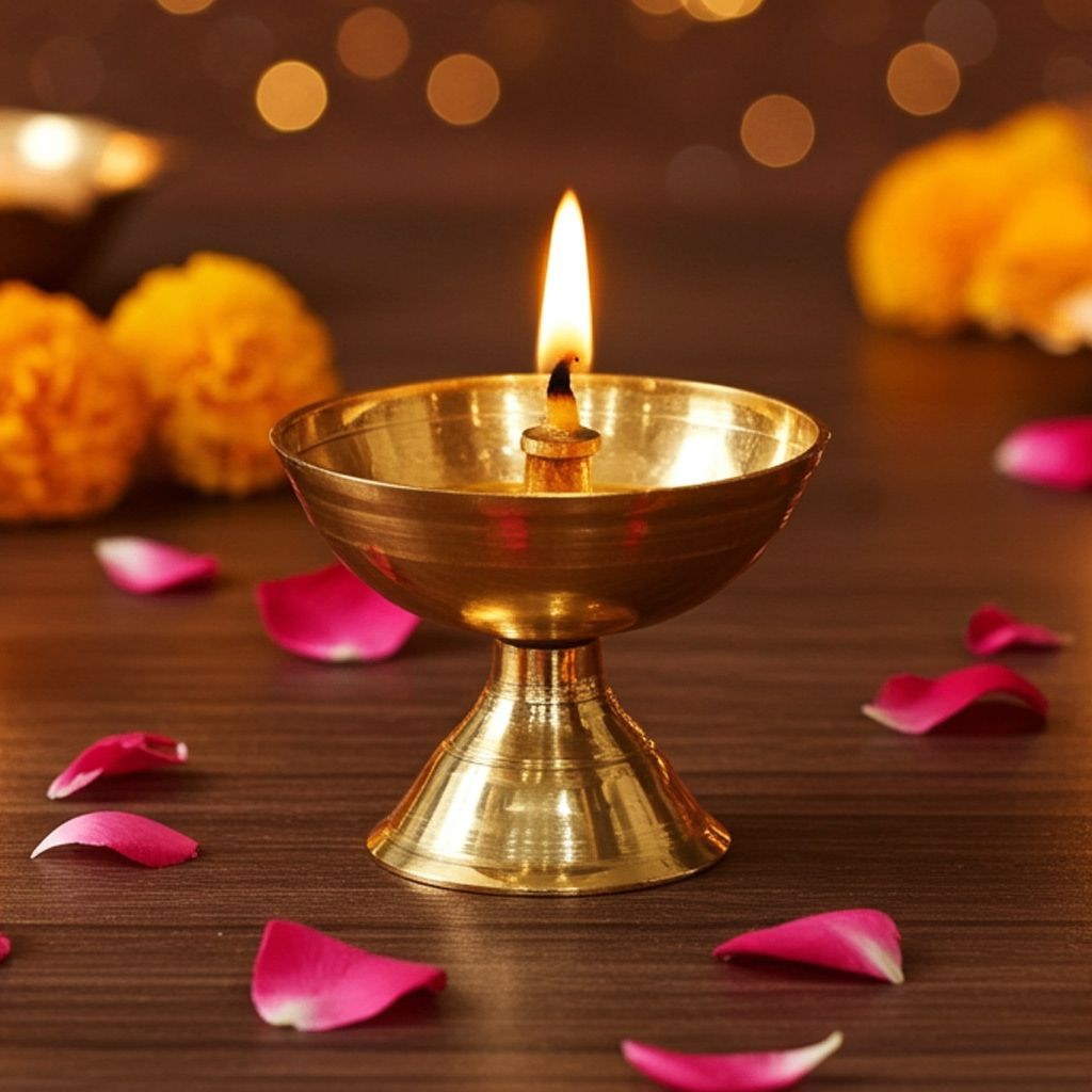 Brass Pyali Deepak No. 0 (FMAS645 D)