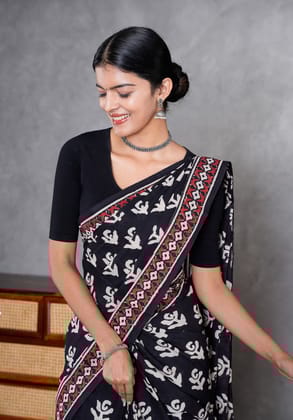 Jaipur Hand Block Print Saree