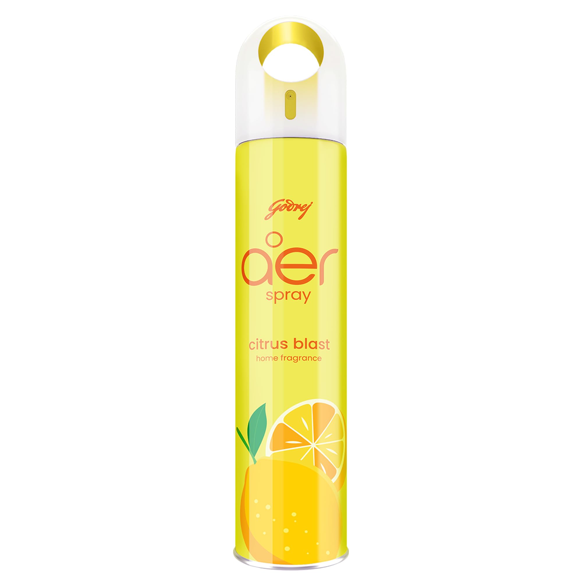 Godrej aer Spray | Room Freshener for Home & Office - Citrus Blast (180 ml) | Long-Lasting Fragrance