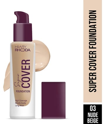 Hilary Rhoda Matte Liquid For All Skin Types Skin Ivory Foundation Pack of 1