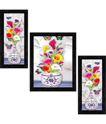 Indianara - Floral Painting With Frame