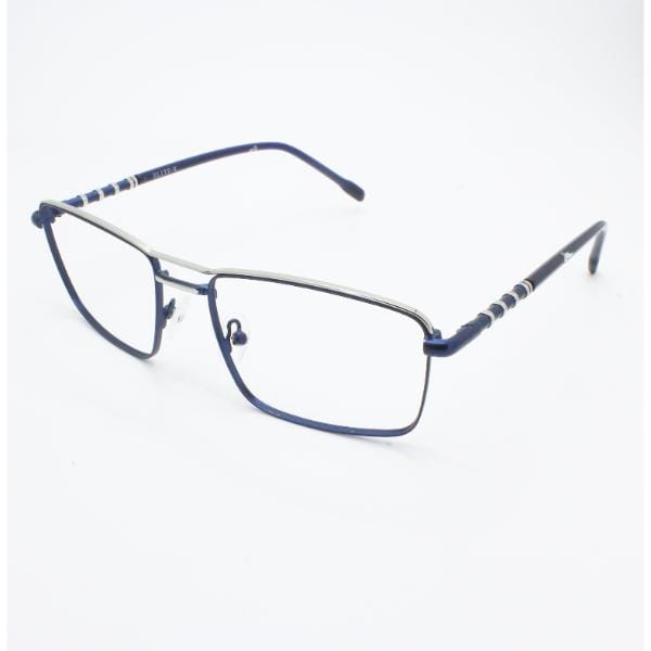 Lensoz Elite X Luxe Rectangle 2 - Medium - Silver & Blue