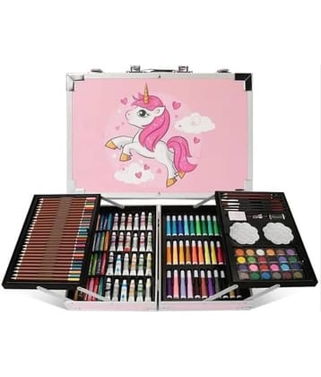 Eclet 145 Pcs Professional Deluxe Art Set, Drawing Kit with Colored Pencils, Markers