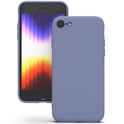 YATWIN Silicone Back Case for iPhone SE 2020/2022, iPhone 7/8, Soft-Touch Phone Back Cover for Apple iPhone SE 2nd 3rd Generation - Lavender Grey YATWIN Silicone Back Case for iPhone SE 2020/2022, iPhone 7/8, Soft-Touch Phone Back Cover for Apple iPhone 