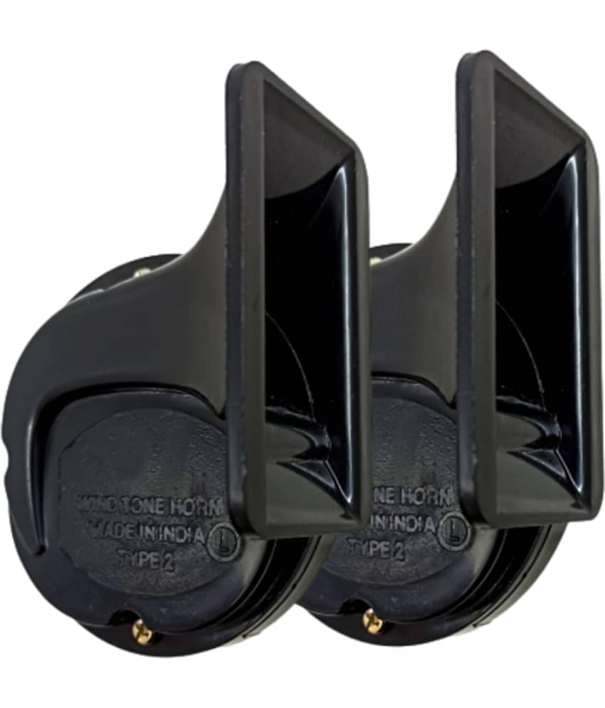 FSN Horn For Cars & Two Wheelers - Set of 2 (High & Low Tone)