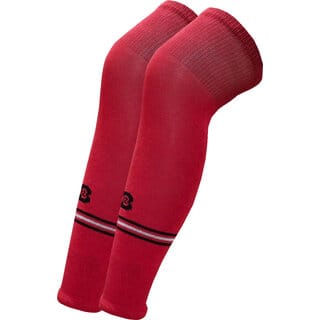 Brimba H2 Red Cotton Over the Knee Socks For Unisex Brimba H2 Red Cotton Over the Knee Socks For Unisex